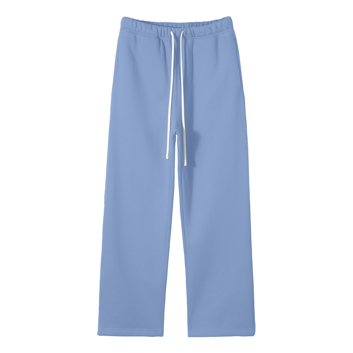 Fleece Straight Leg Sweatpants - Rave Streetwear View