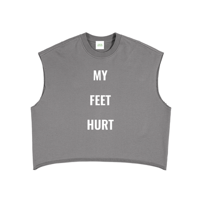 Feet Hurt Boxy Tank Top