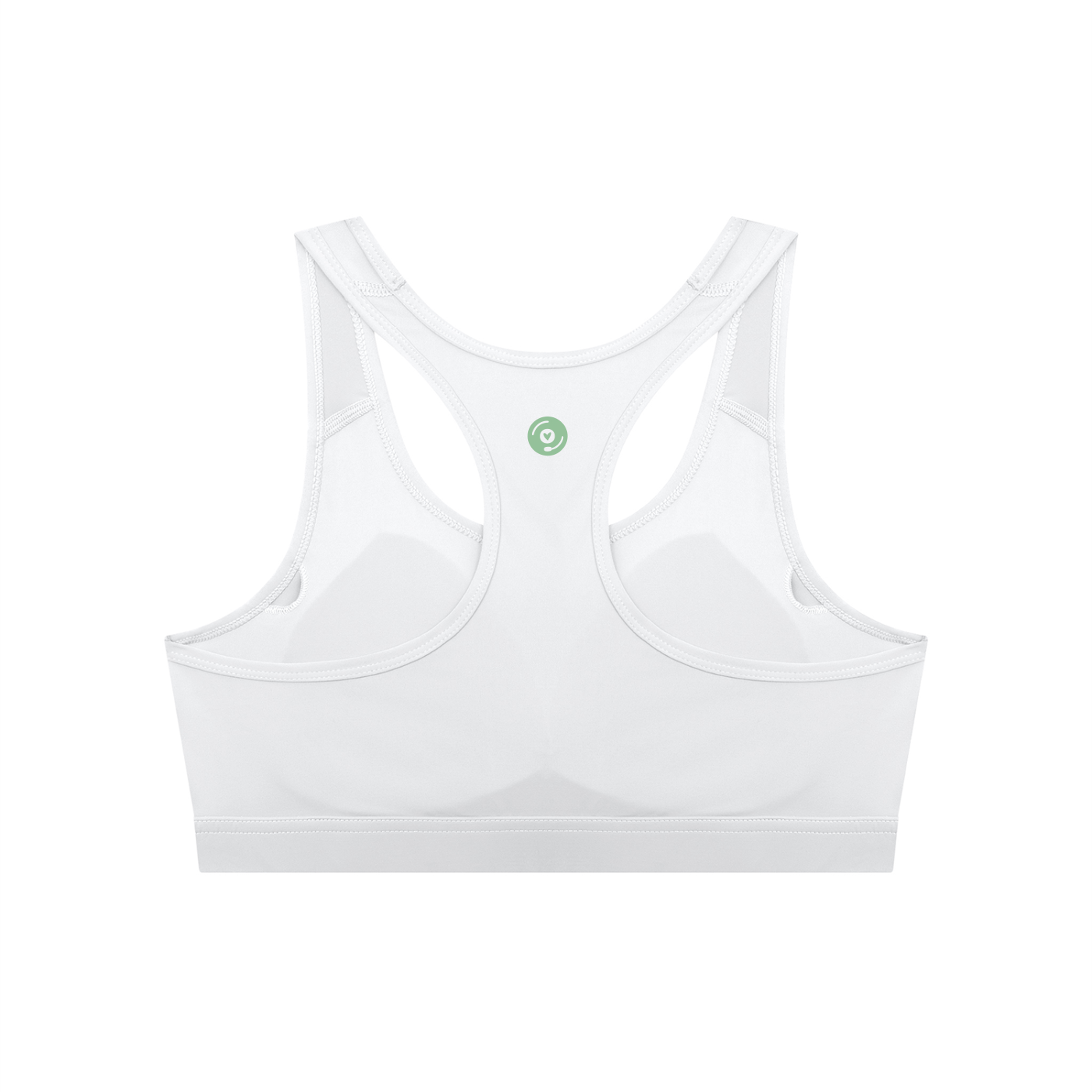 Vinyl Love Cropped Sports Bra - Rave Uniform Detail View