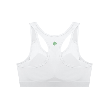 Vinyl Love Cropped Sports Bra - Rave Uniform Detail View