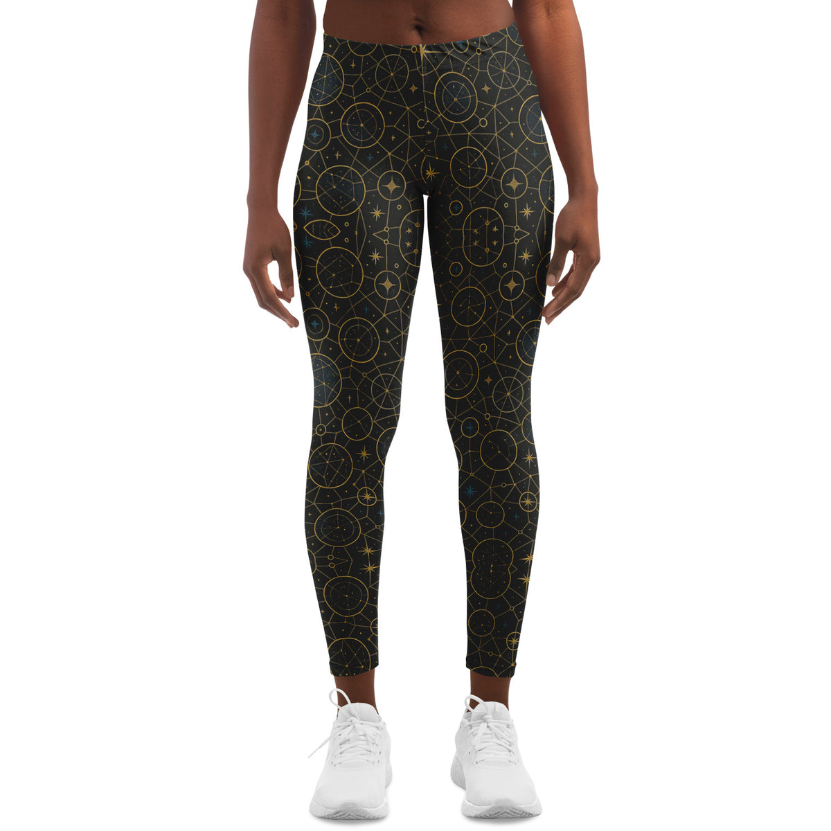 Constellation Leggings, front, on model