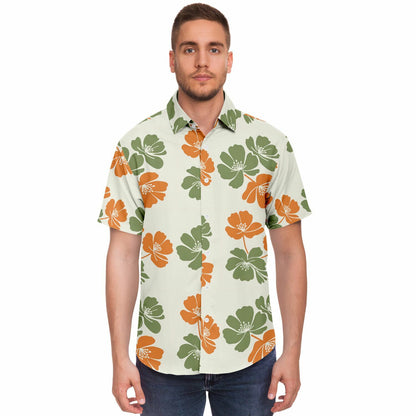 Floral Breeze Button Up