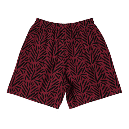 Burnt Leaf Active Shorts back view by Rave Uniform