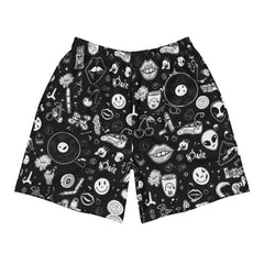 Stoner Doodles Active Shorts