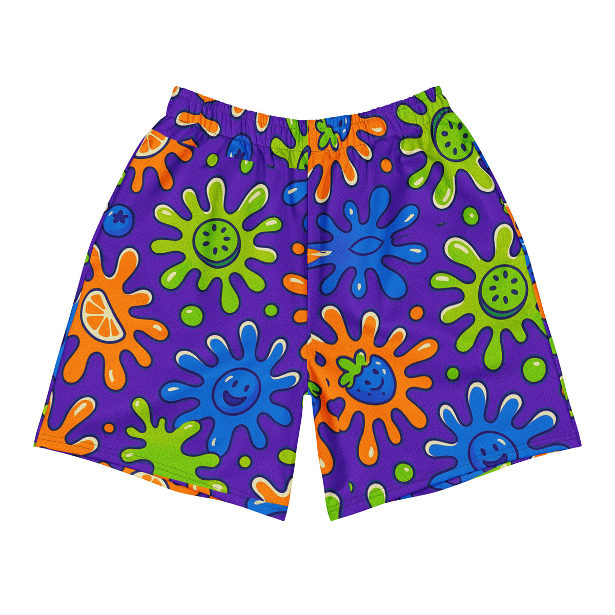 Capri Sun Active Shorts in Long - 6.5" Inseam front view by Rave Uniform