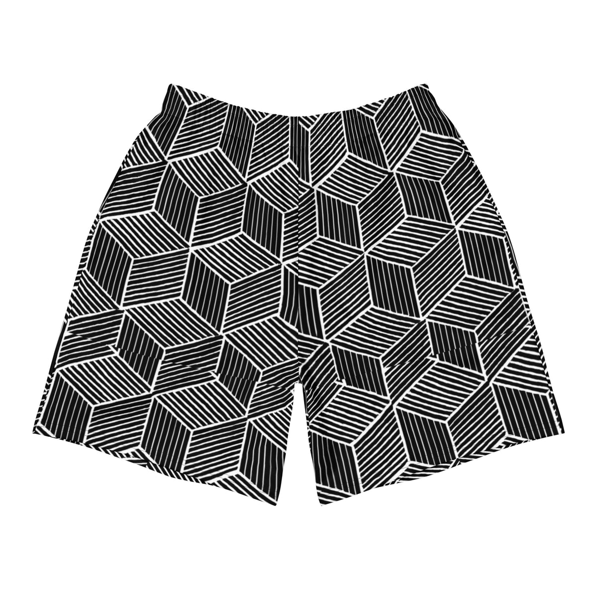 Quantum Blocks Active Shorts in Long - 6.5" Inseam front view by Rave Uniform