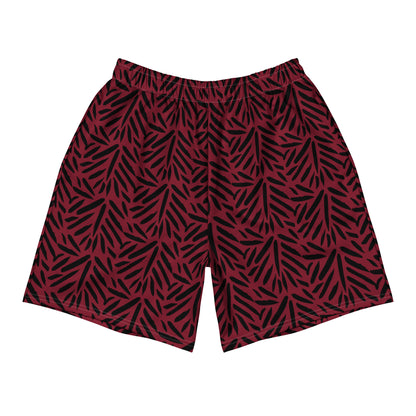 Burnt Leaf Active Shorts in Long - 6.5in Inseam front view by Rave Uniform