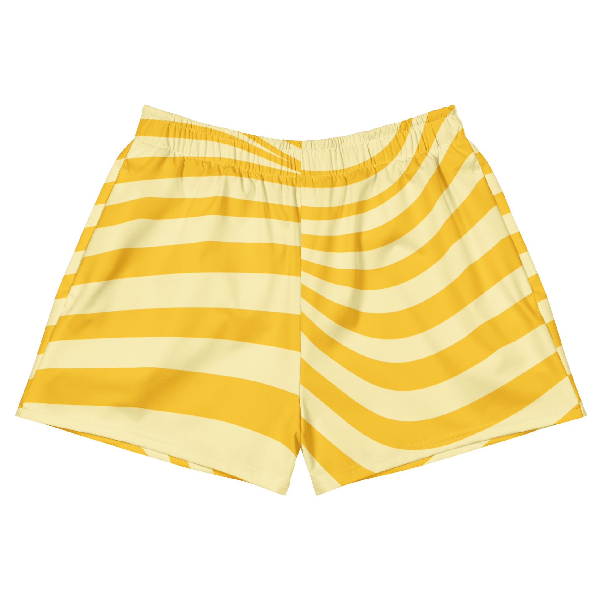 Banana Spilt Active Shorts in Short front view by Rave Uniform