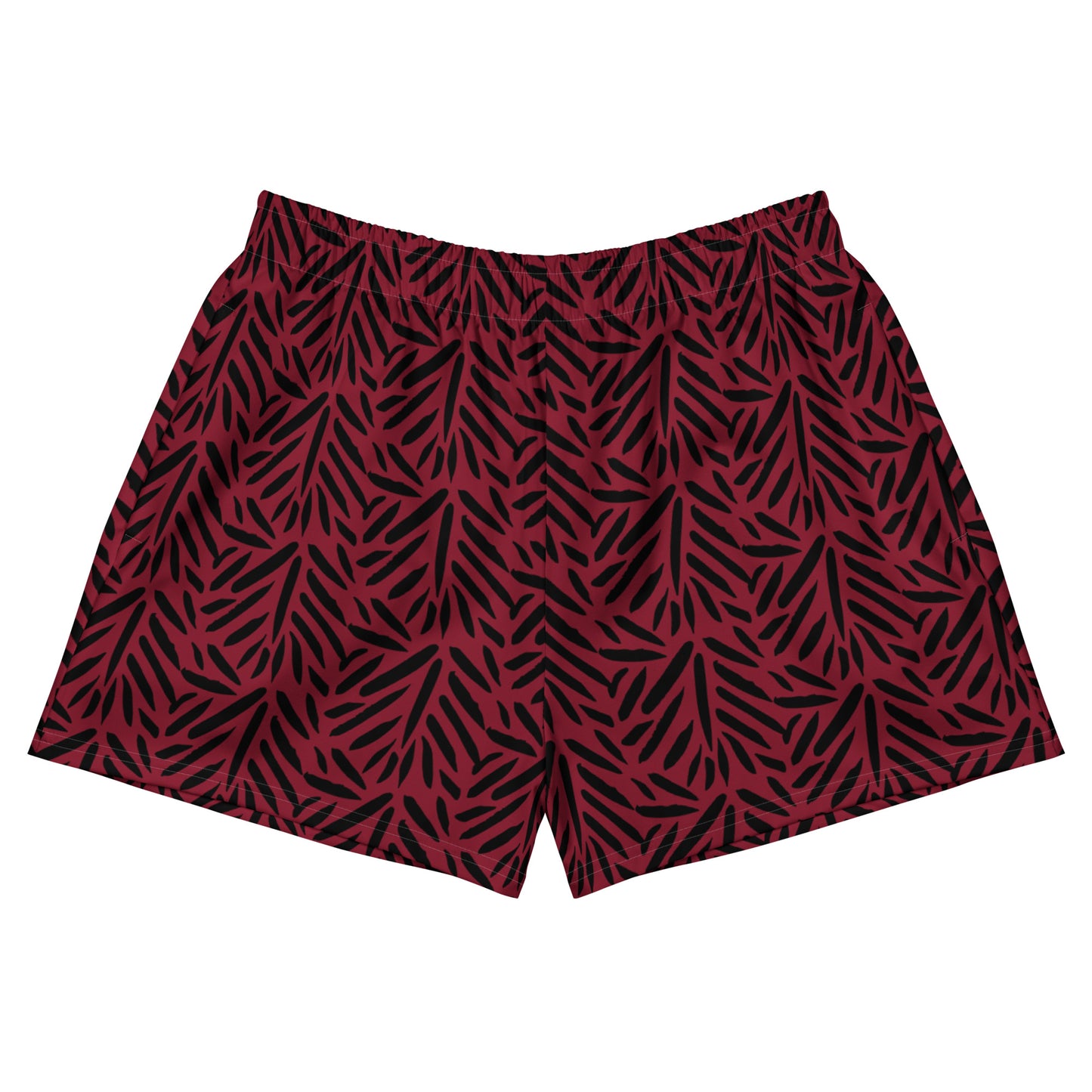 Burnt Leaf Active Shorts in Short - 2.5in Inseam front view by Rave Uniform