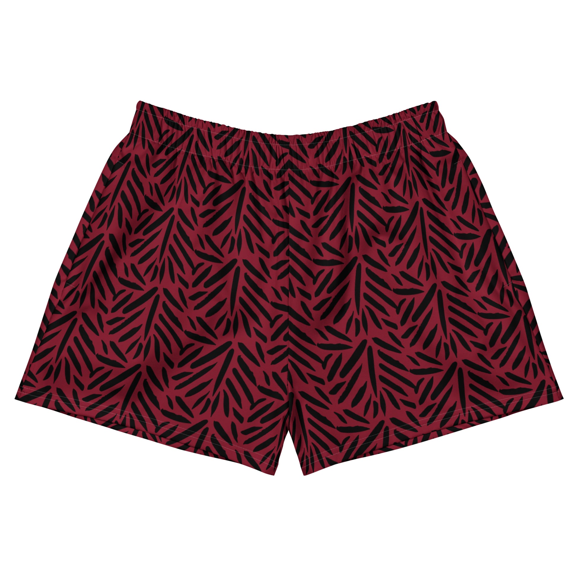 Burnt Leaf Active Shorts in Short - 2.5in Inseam front view by Rave Uniform