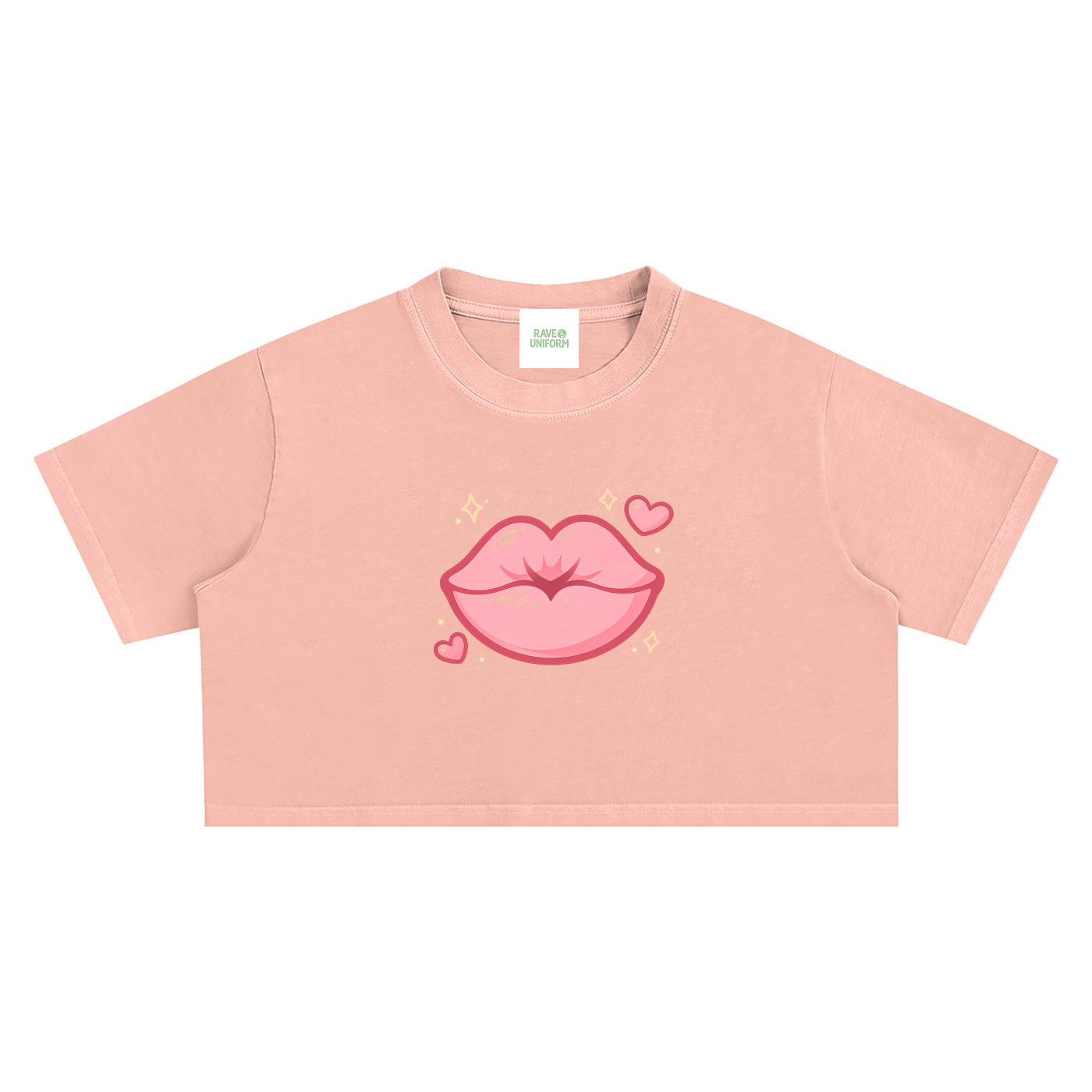 Smoochie Crop Top - Rave Streetwear View
