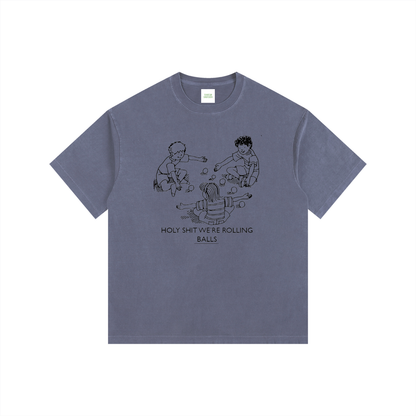 Rolling Balls Oversized T-Shirt