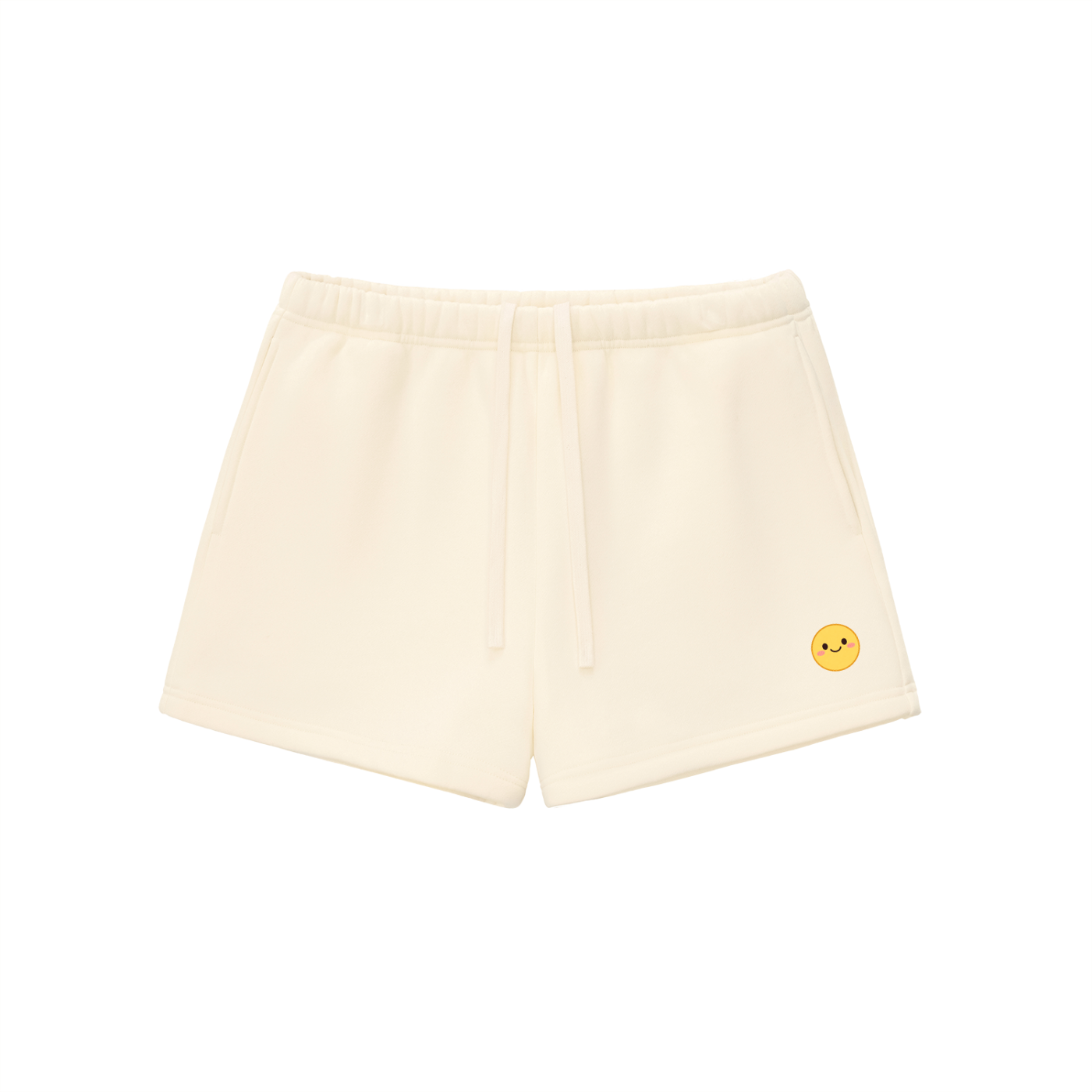Smiley Fleece Sweatshorts