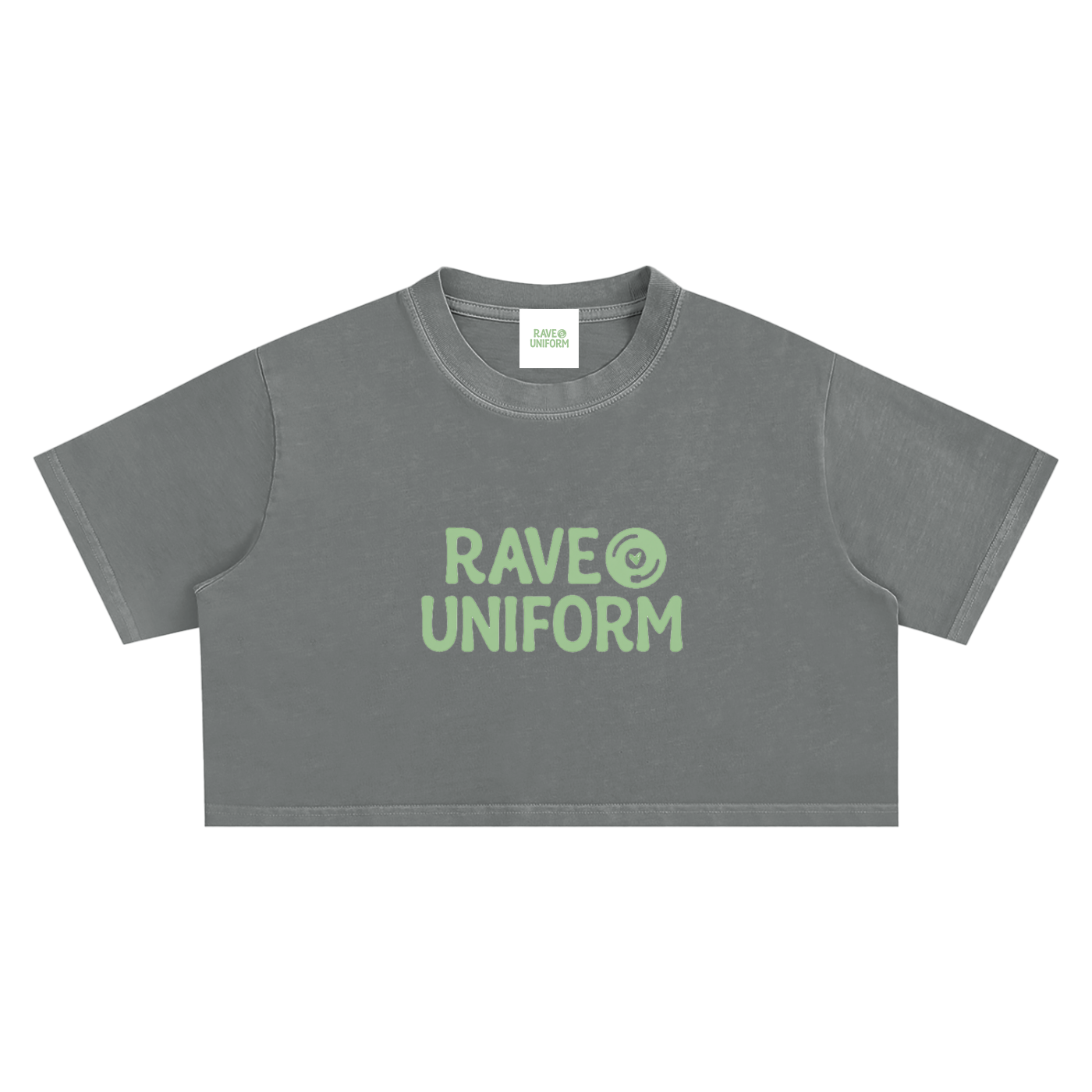 Rave Uniform Crop Top - Rave Streetwear View
