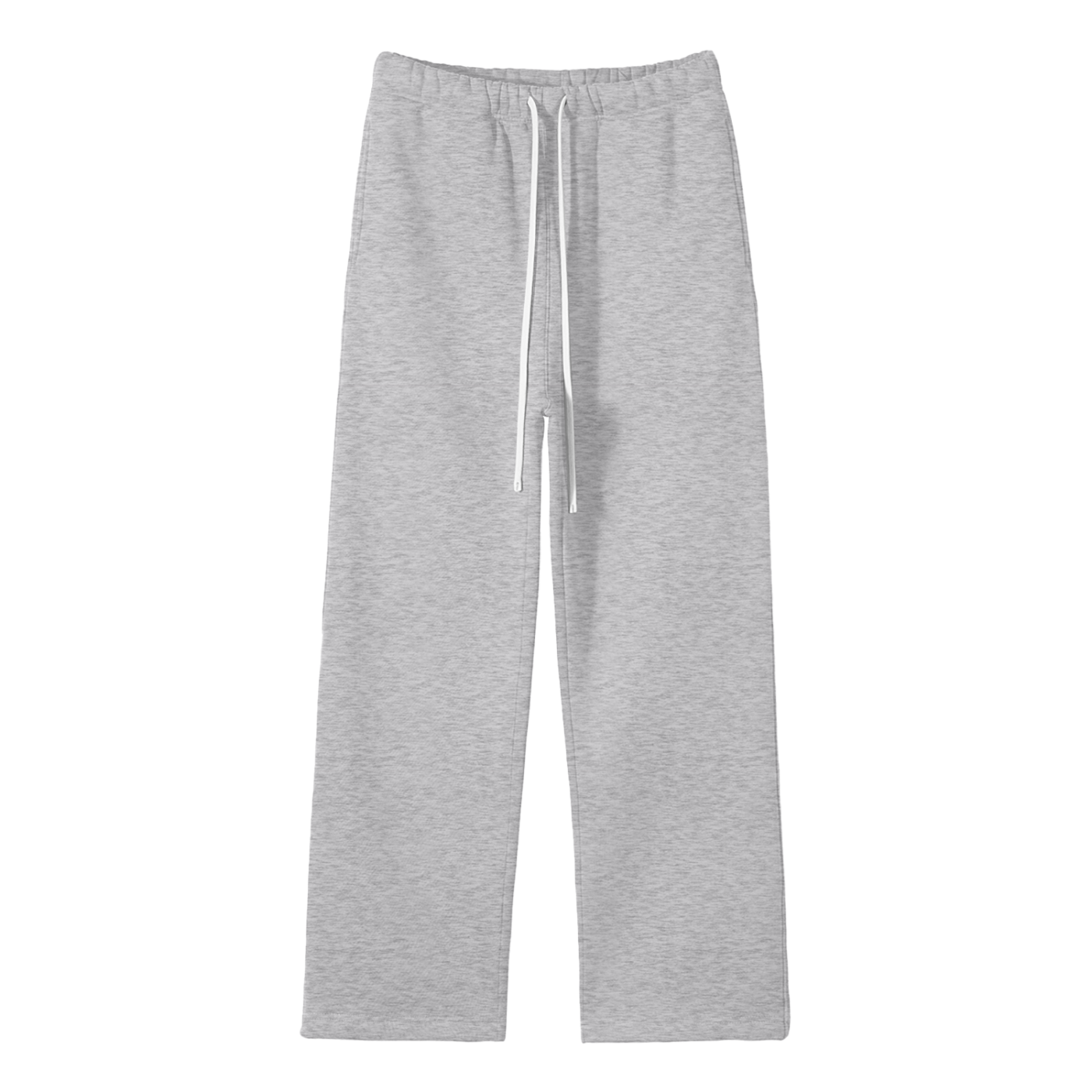Fleece Straight Leg Sweatpants - Rave Streetwear View