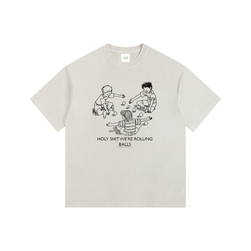 Rolling Balls Oversized T-Shirt