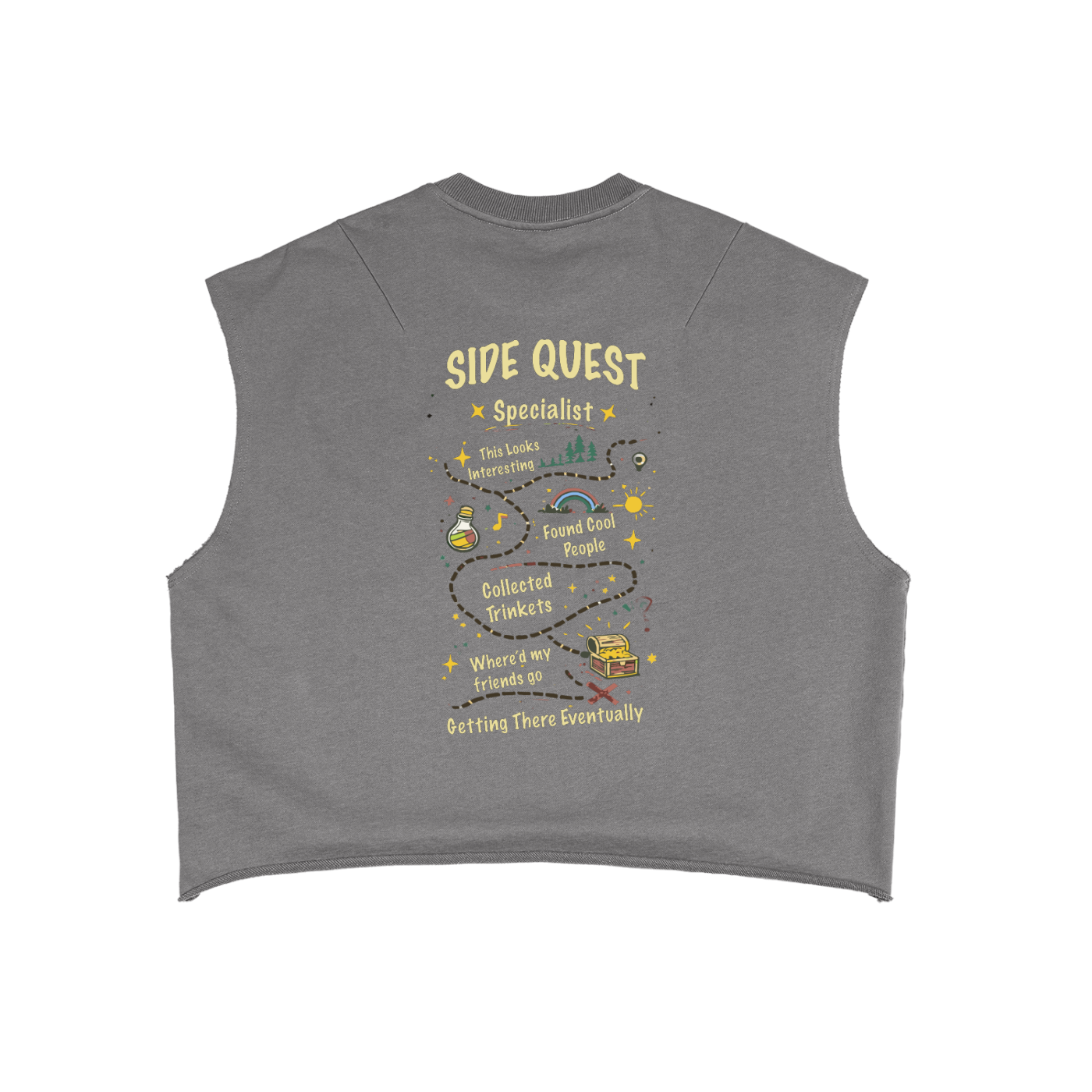 Side Quest Boxy Tank Top