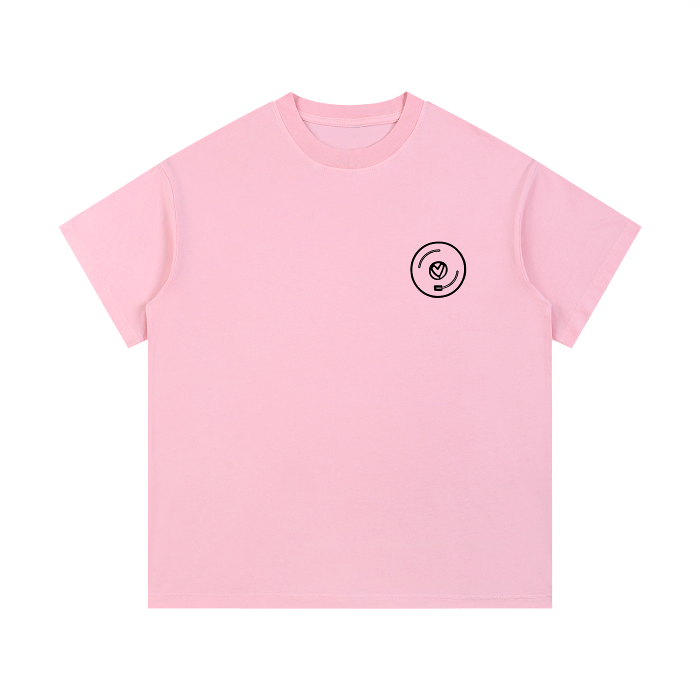 Vinyl Love T-Shirt in Pink by Rave Uniform