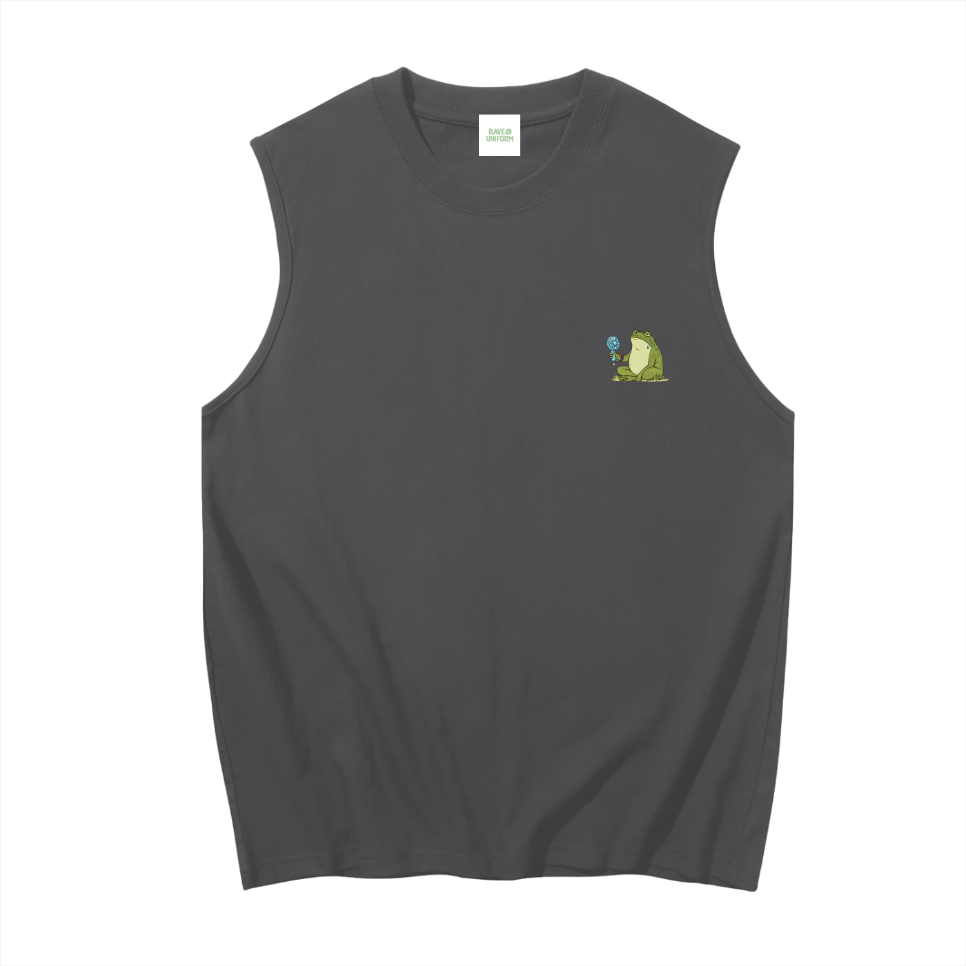 Its Hot Frog Muscle Tank Top - Rave Streetwear View