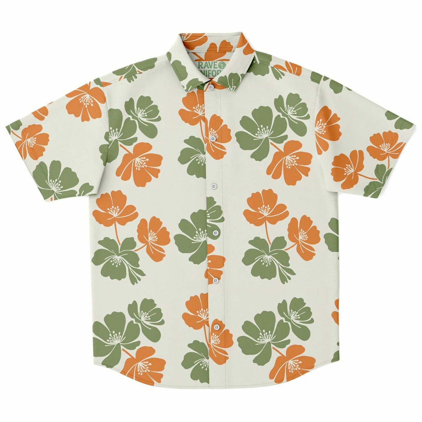 Floral Breeze Button Up