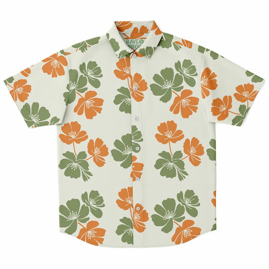 Floral Breeze Button Up