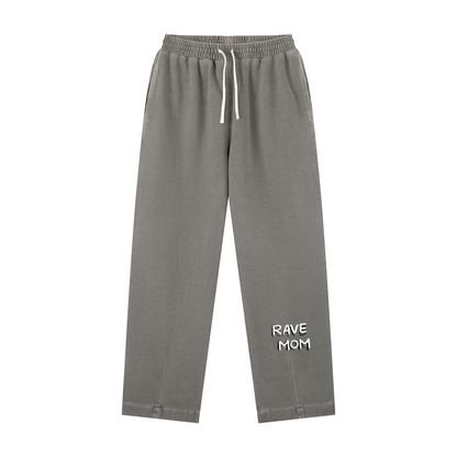 Rave Mom Drawstring Sweatpants in Dark Gray by Rave Uniform