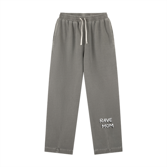 Rave Mom Drawstring Sweatpants in Dark Gray by Rave Uniform