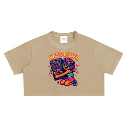 Bass Lover Crop Top