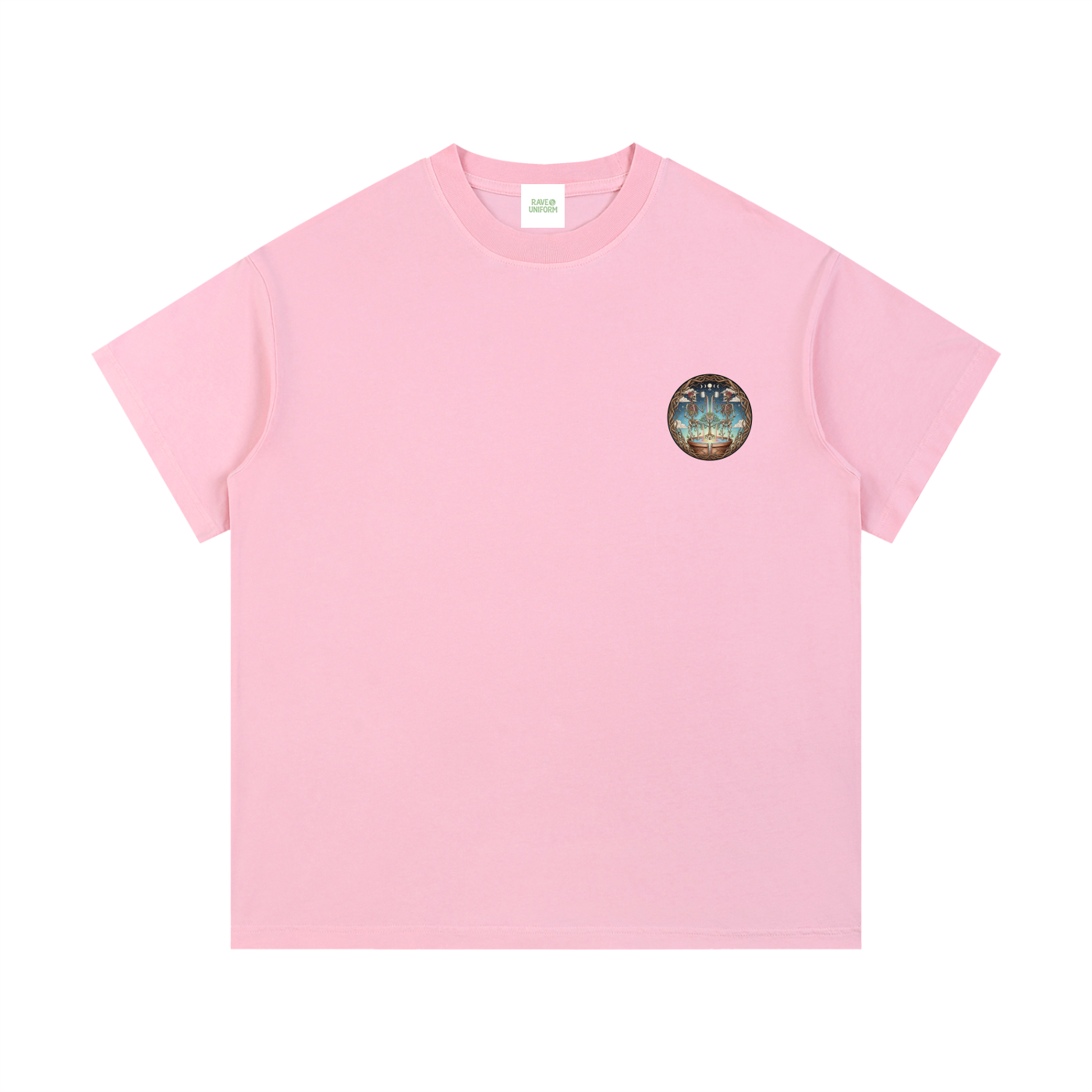 Flower Friends T-Shirt - Rave Uniform Detail View