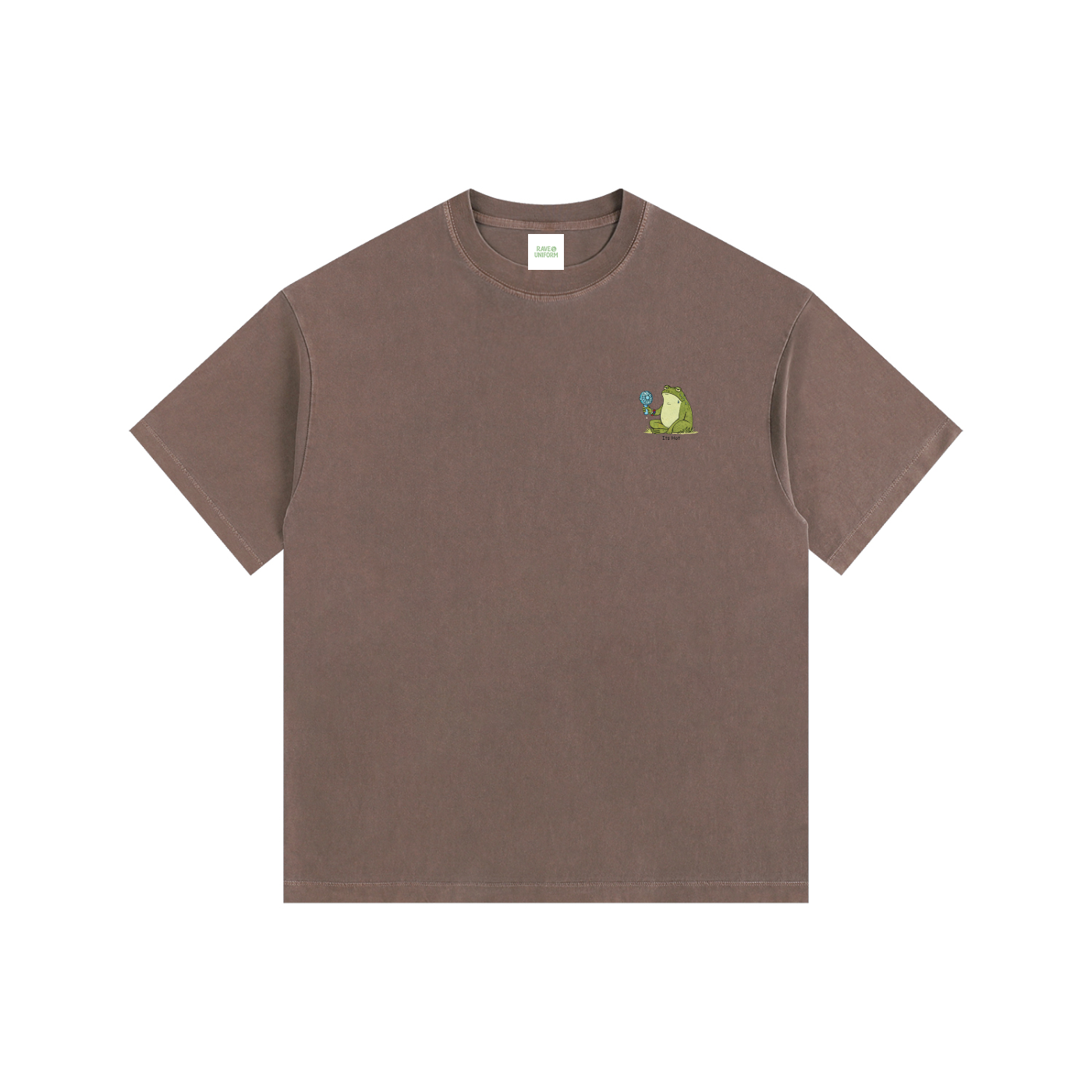 Its Hot Frog Oversized T-Shirt - Rave Streetwear View