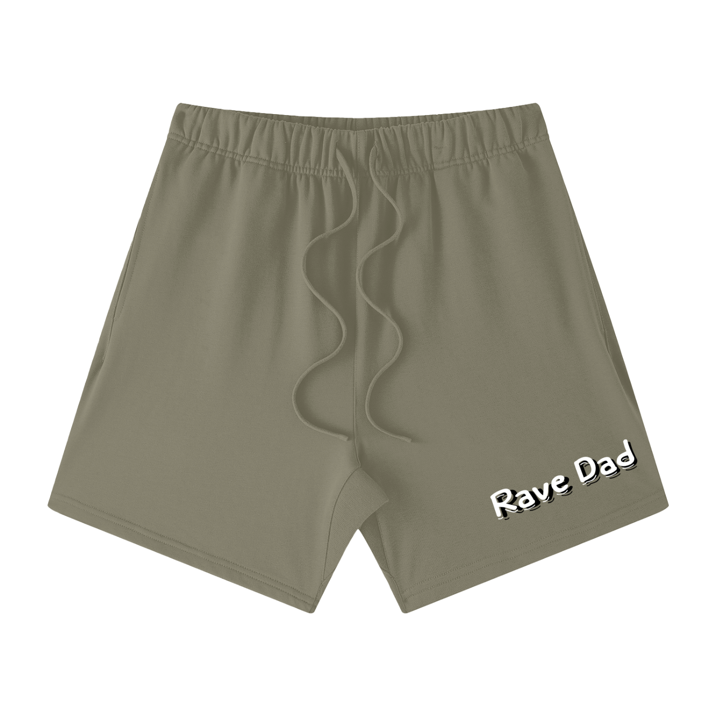 Rave Dad Cotton Shorts