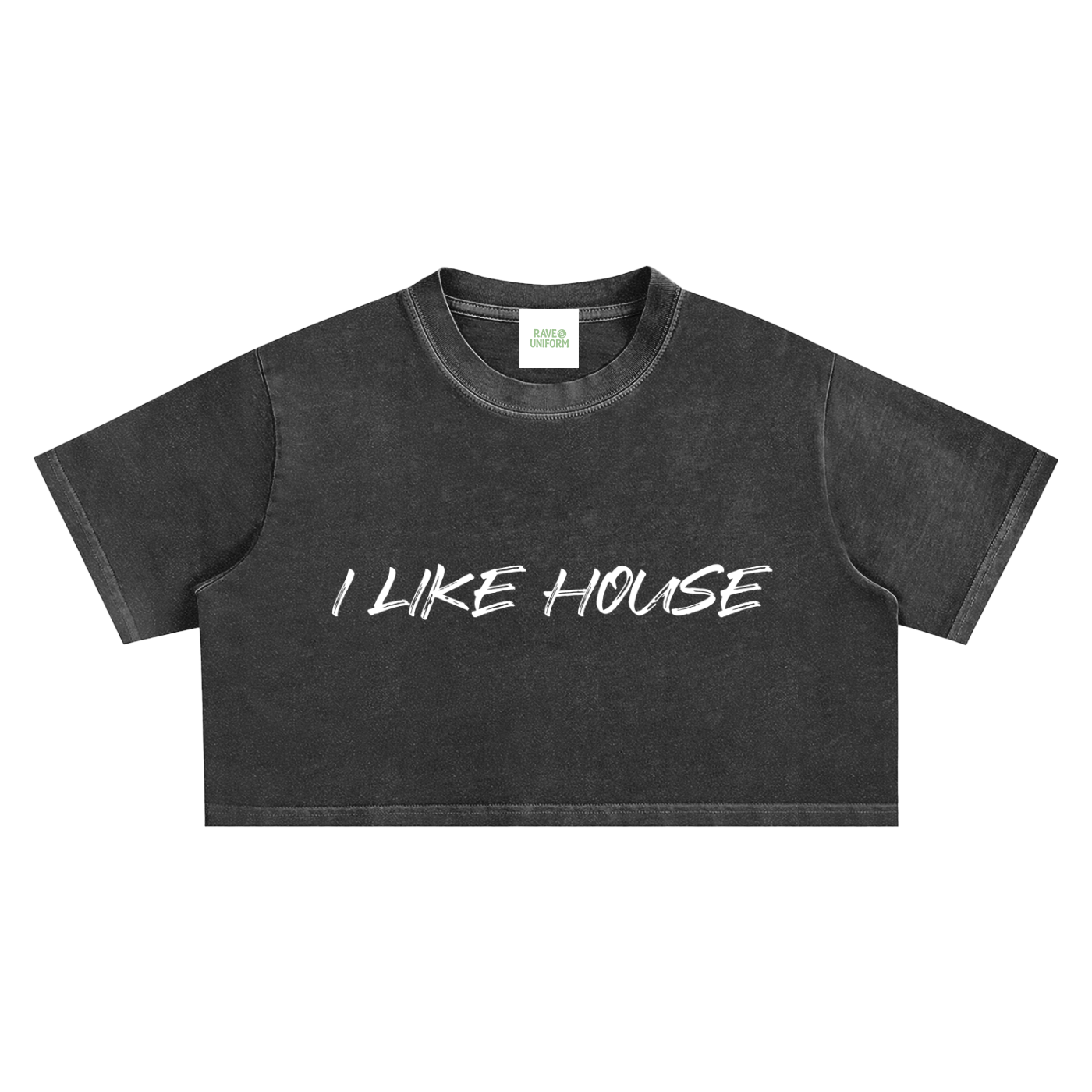 I Like House Crop Top