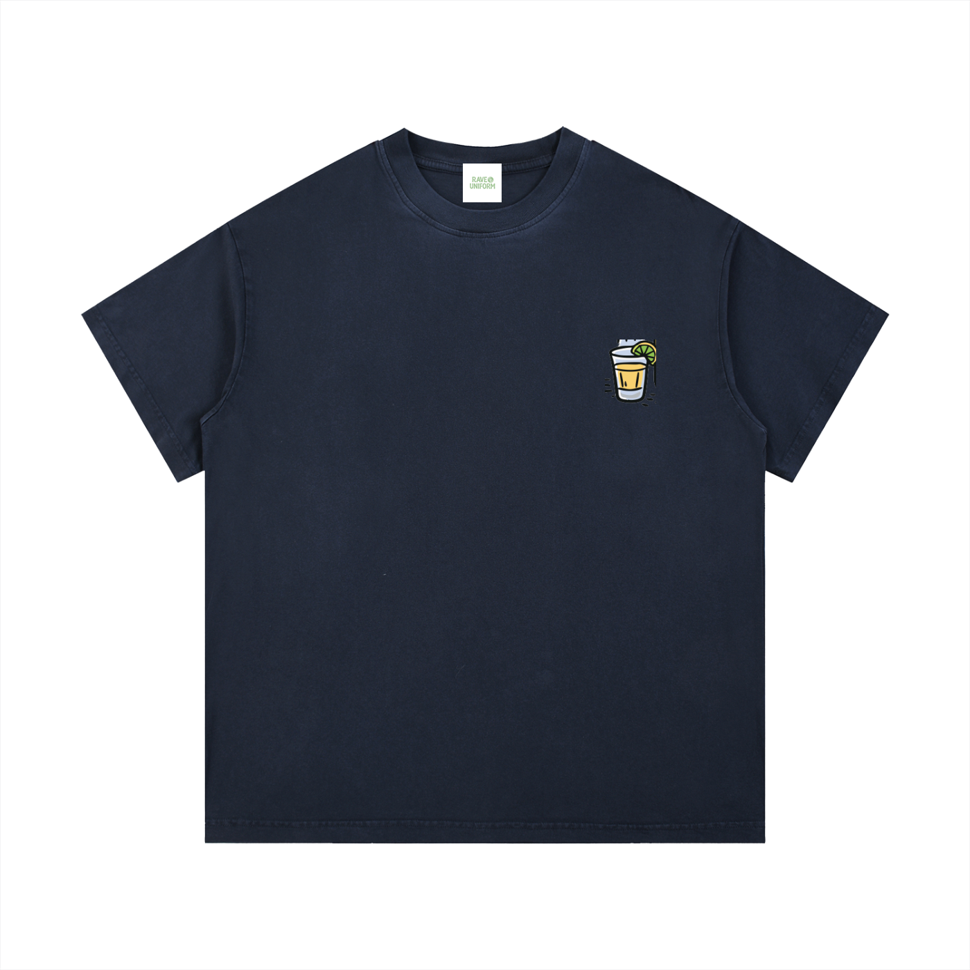 Techno & Tequila T-Shirt - Rave Uniform Detail View
