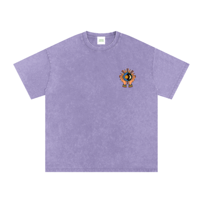 Aztec Rising Oversized Vintage T-Shirt