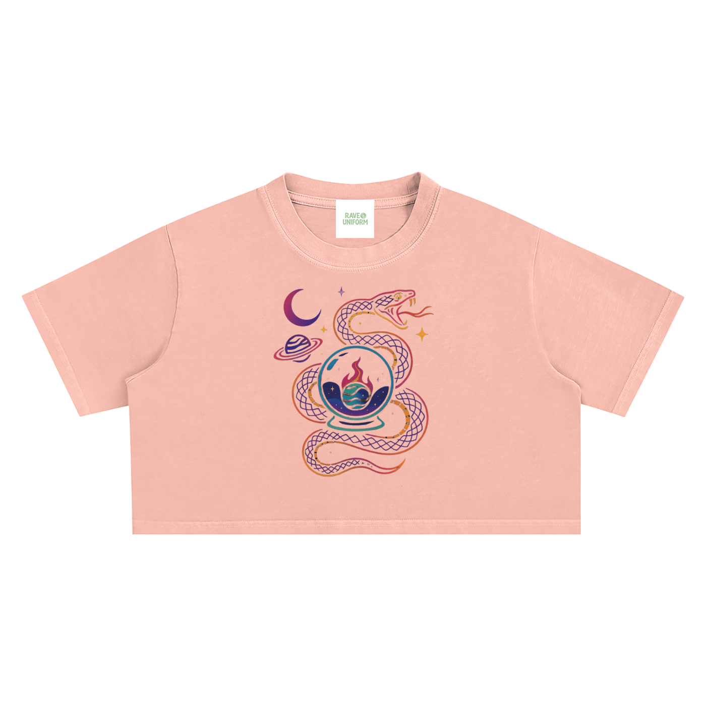 World Eater Crop Top - Rave Streetwear View