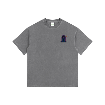 Interstellar Traveller Oversized T-Shirt in Gray by Rave Uniform