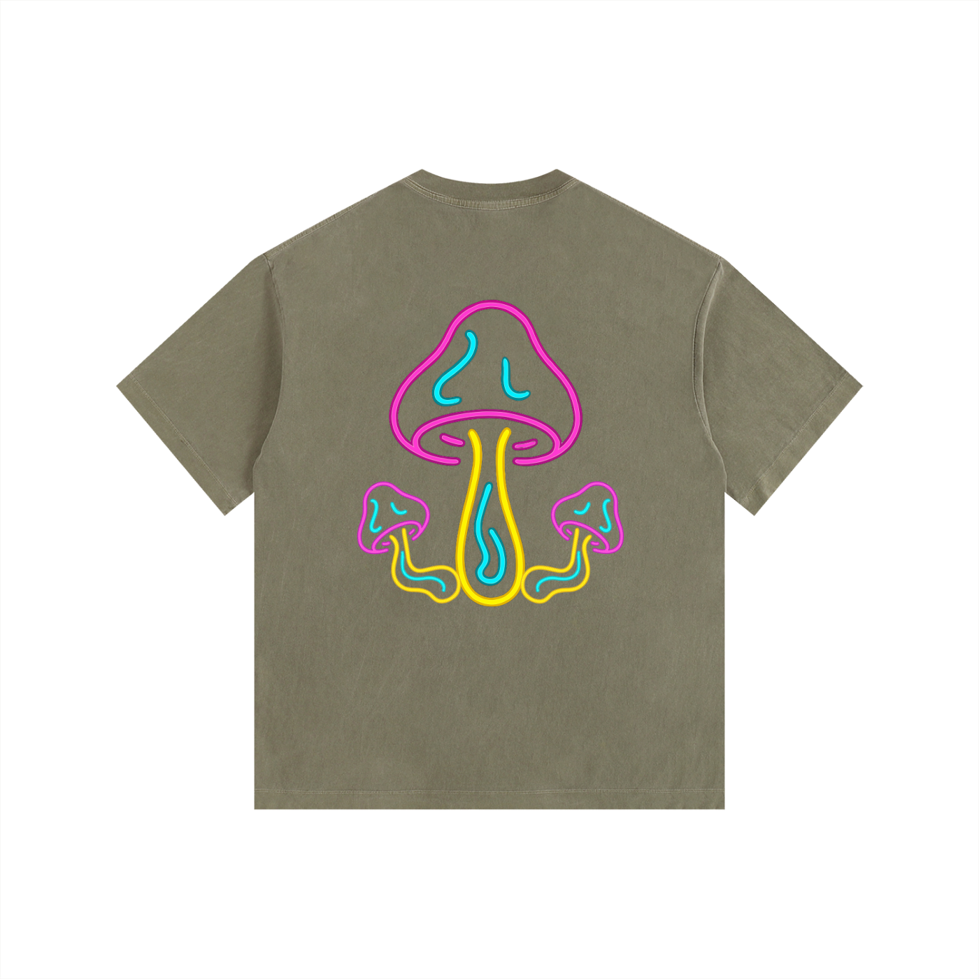 Glowing Mushroom Oversized T-Shirt