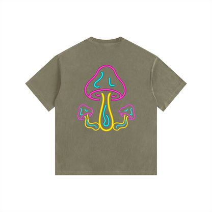 Glowing Mushroom Oversized T-Shirt