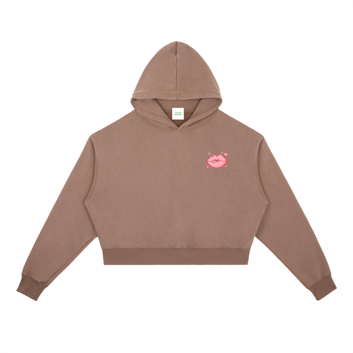 Smoochie Heavyweight Hoodie - Rave Streetwear View