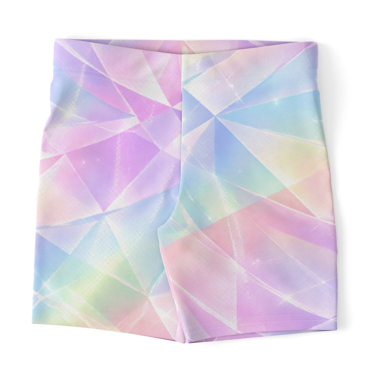 Sherbert Kaleidoscope Legging Shorts, front, flat lay
