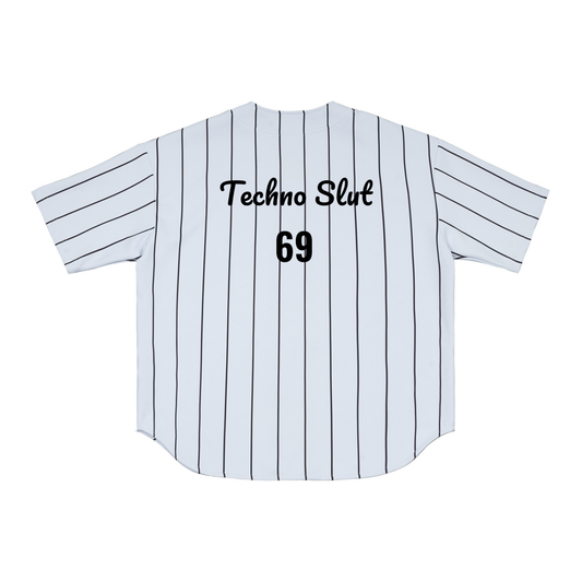 Pinstripe Baseball Jersey