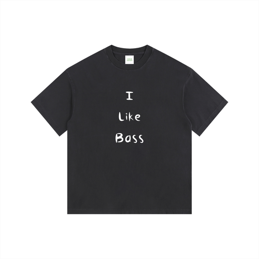 I Like Bass Oversized T-Shirt