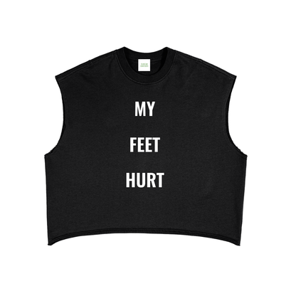 Feet Hurt Boxy Tank Top