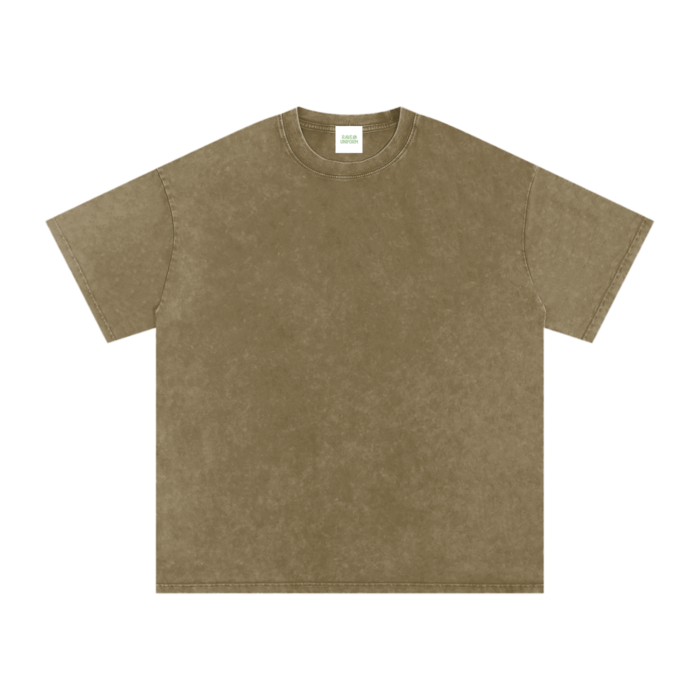 Feet Hurt Oversized Vintage T-Shirt in Gray Green detail view by Rave Uniform
