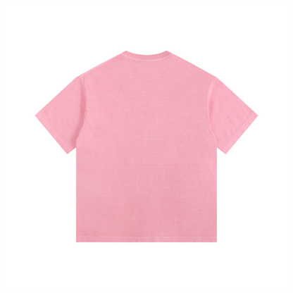 Free The Mind Oversized T-Shirt in Pink alternate view by Rave Uniform