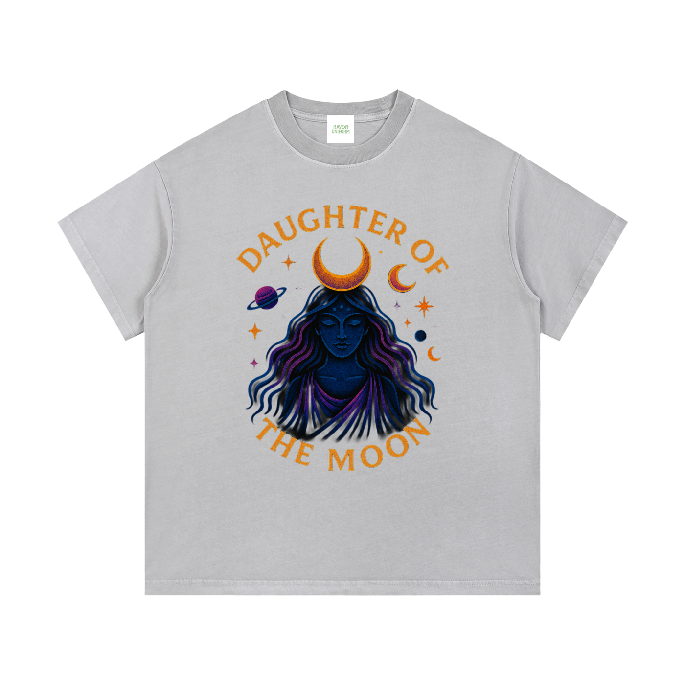 Daughter of The Moon T-Shirt - Rave Streetwear View