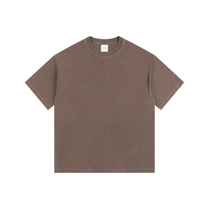 Who's B2B Oversized Shirt in Coffee detail view by Rave Uniform