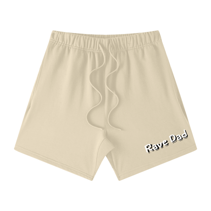 Rave Dad Cotton Shorts