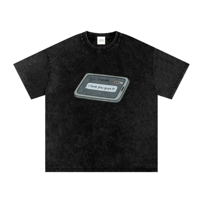 Love U Oversized Vintage T-Shirt - Rave Streetwear View