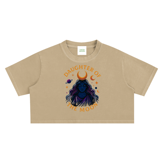 Daughter of The Moon Crop Top